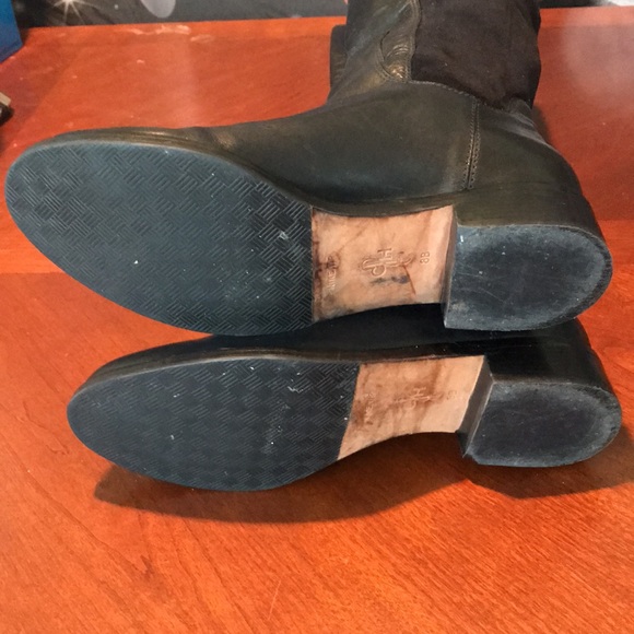Cole Haan black leather boots size 8B - Picture 12 of 16